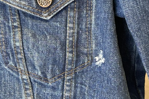 Vintage 1960’s Sears Jeans Joint Denim Jacket, Men’s Med 38-40 - Picture 4 of 15