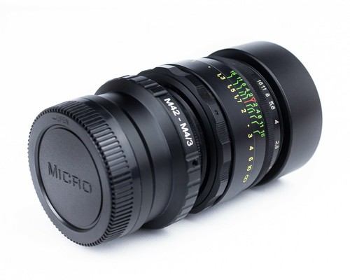 HELIOS-44 - 2 Soviet Legendary Lens (2/58mm) Copy Biotar Mount M42 - Micro M4/3 - Picture 9 of 9