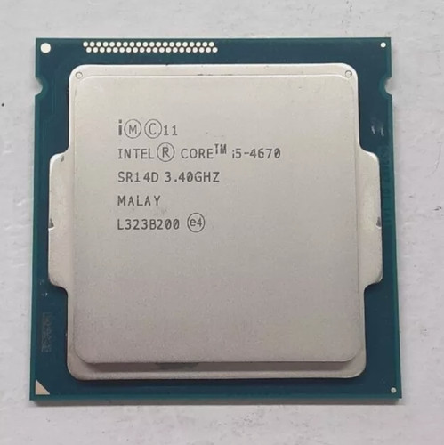 Intel Core i5-4670 3.SR14D 40GHz Quad Core LGA1150 6MB Processor CPU Tested