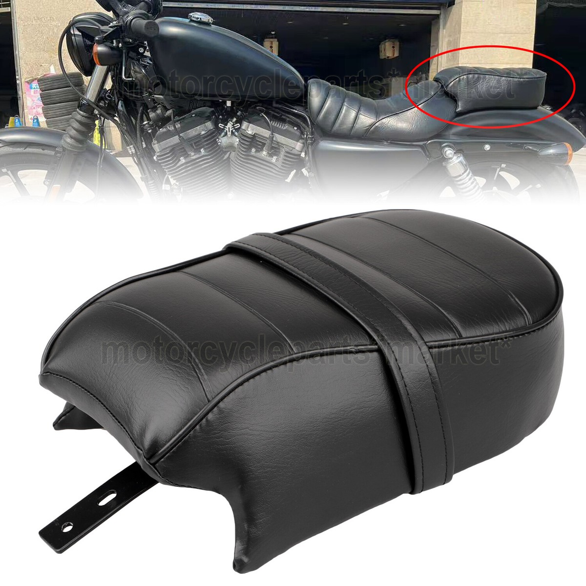 xlh883 99-03 シート Amazon.com: OUMURS Solo Seat for Harley Sportster 883 1200