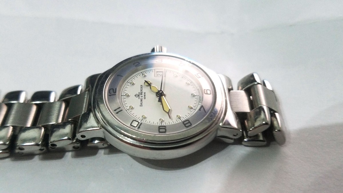 Baume & Mercier MV04FO28 Formula S White Dial Ladies Swiss