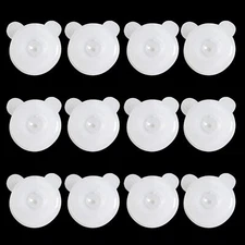 Bnapott 12 Sets Duvet Comforter Clips, Donut Holder Fastener Sets,... 