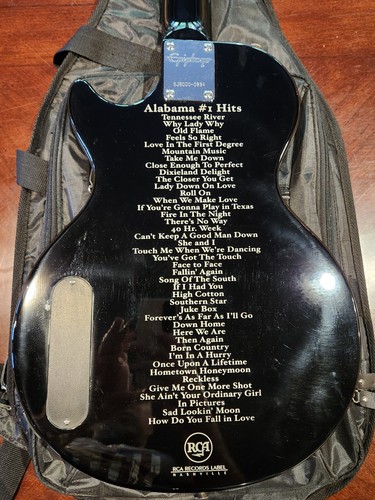 Alabama The America Farewell Tour 2003 Guitar HAND SIGNED - Picture 5 of 10