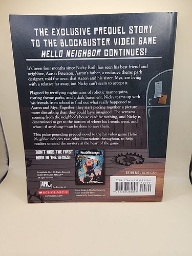 Waking Nightmare (Hello Neighbor #2) by Carly Anne West (Paperback, 2018) B25 - Picture 2 of 9
