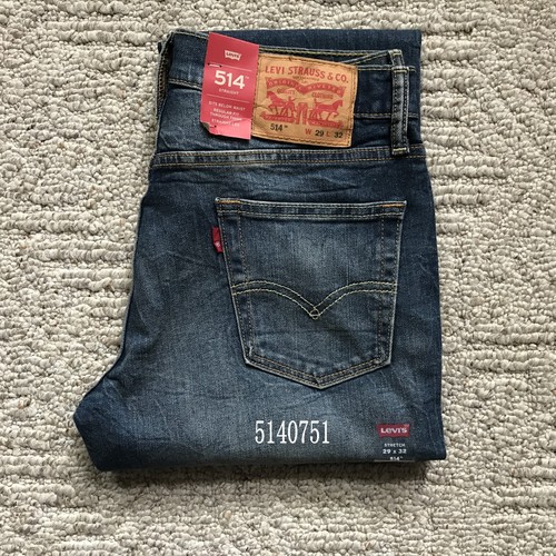 Jeans Pantalon 514 Levi's Taille New Basse Jeans Nwt n1qUEIX5