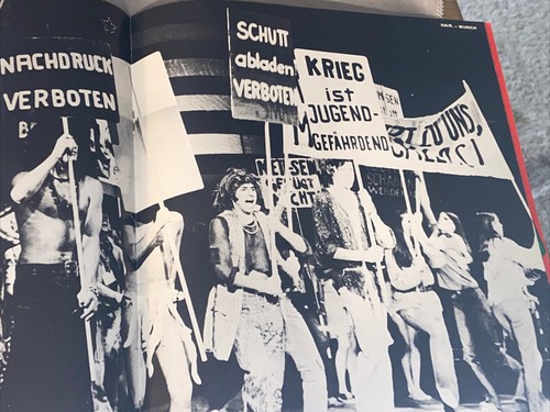 VINTAGE 1969 Souvenir Program HAIR by ED GIFFORD-Illustrated-Broadway Musical CA - Picture 10 of 12