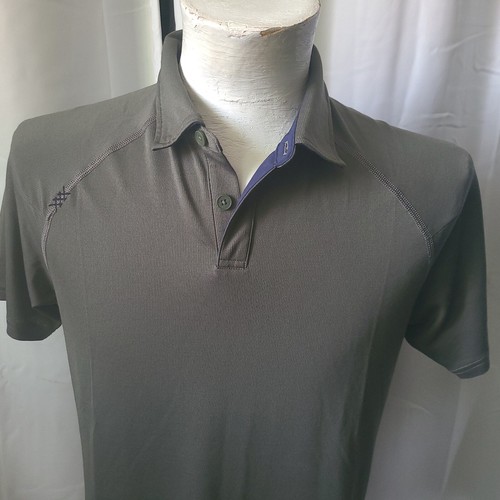 Poloshirt Herren S/S teilweise Knopfleiste Rhone - S - grün - Bild 2 von 14
