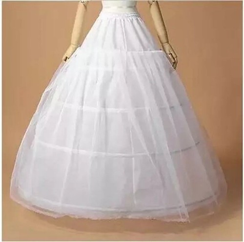 Brautkleid Ballkleid Reifrock Unterrock Petticoat A-Linie Einheitgröße Gr.34-48 - Bild 3 von 9