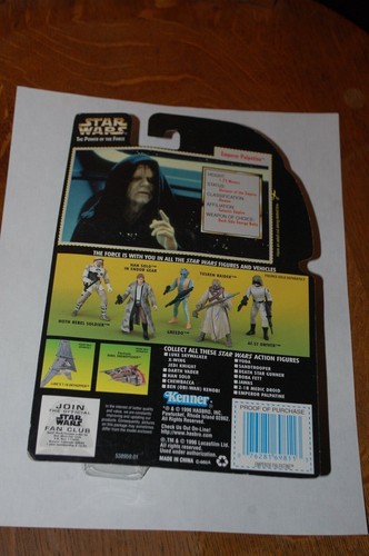 Emperor-Star Wars Power of the Force-Green Card-MOC - Picture 2 of 2