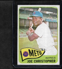 1965 Topps #495 Joe Christopher  New York Mets NM
