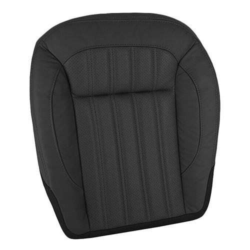 2x For Benz GL450 4Matic Base Driver Passenger Bottom Leather Seat Cover Black - Picture 6 of 8