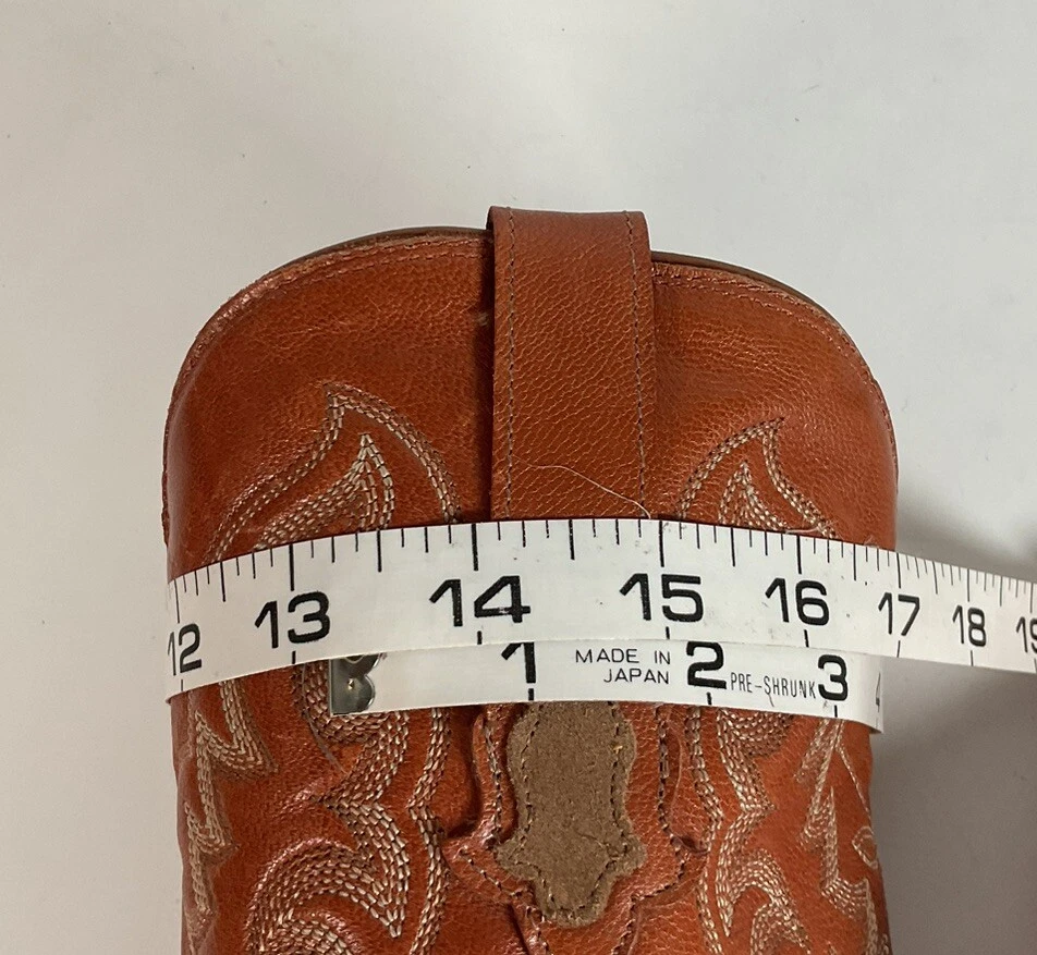 Tony Lama Jungle Gamuza Botas Vaqueras 7 B Ásperas Hechas en EE. UU. Foto 3 de 4