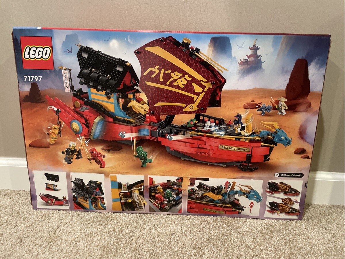 Lego Ninjago 71797 Destiny's Bounty Race Against Time New! | eBay