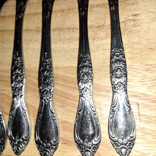 8 Cocktailgabeln Edelstahl Northland Korea Carolina - Bild 5 von 8