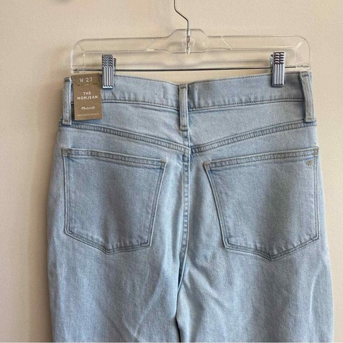 Neu mit Etikett Madewell The Momjean in Harman Wash: Rohsaum Edition Größe 27 - Bild 6 von 10