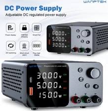0~30V 60V 120V, 0~5A 10A Lab Adjustable DC Power Supply Variable Bench Switching