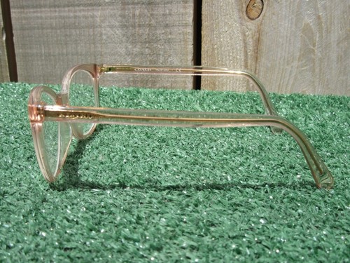 Coach Transparent Pink Eyeglass Frames ONLY 6138 w/ Case 5668 - Picture 3 of 9