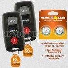 Qty 2 For Mazda 3 Mazda 6 2004-2008 Kpu41846 Remote Key Fob Keyless Transmitter (For: Mazda)