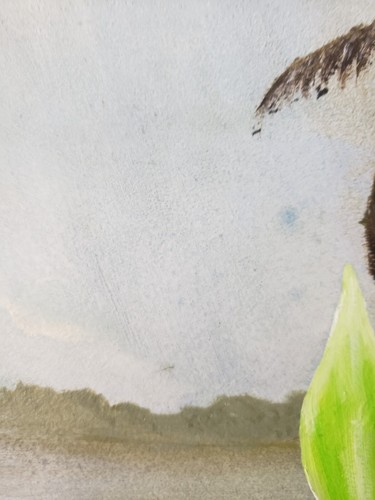 Vintage signiertes Dübelgemälde Orchidee tropische Orchidee Vogel nach Martin Heade - Bild 17 von 19