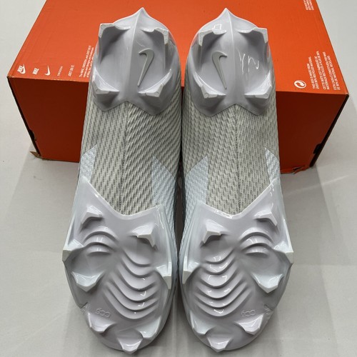 Nike Vapor Edge Speed 360 2 White Silver Mens Football Cleats DA5455-100 Sz 14 - Picture 8 of 10