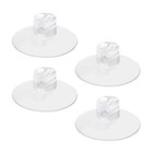 4 Pack Bathroom Shower Caddy Connectors Suction Cups