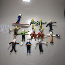 Jack in the Box Bend-Ems Figures Lot of 12 Vintage 90s