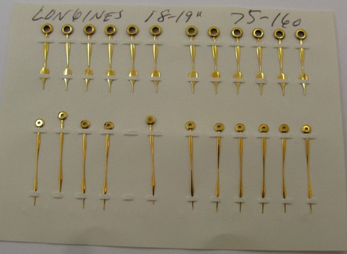 Reloj Longines años 18 - 19 chapado en oro manecillas hecho en Suiza - Imagen 3 de 3