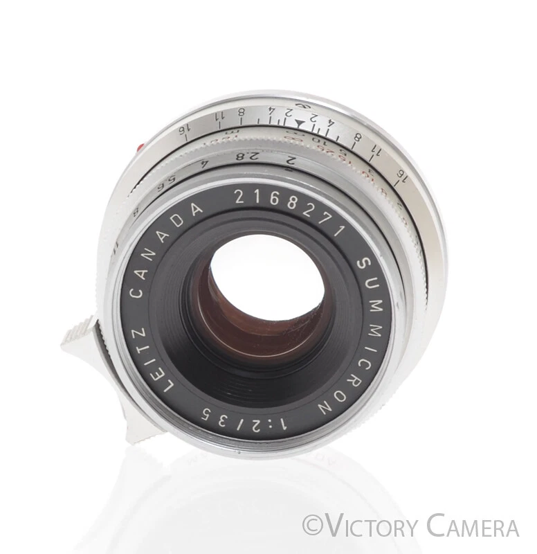 Leica Leitz Summicron M 35mm F2.0 8 Element 1st Ver. Lens -CLA'd-