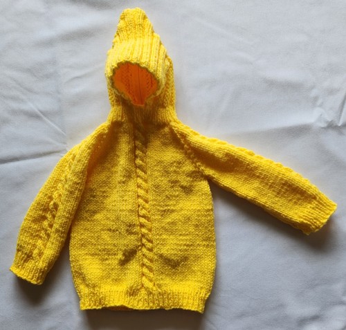 Handmade Knitted Baby Sweaters with Hood and Back Zipper – Choose size & color - 第 30/32 張圖片