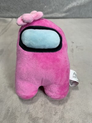 Toikido Among Us Crewmate Pink Plush Toy 6 Inch Soft Gamer Gift Stocking Stuffer | eBay
