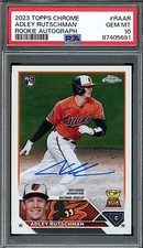 2023 Topps Chrome #RAAR Adley Rutschman Autograph Rookie PSA 10