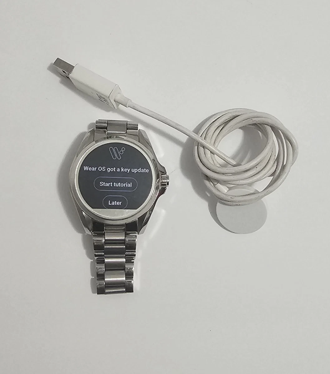 Michael kors access smartwatch silver cheap