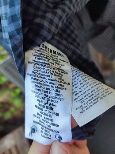 Ben Sherman - Gingham Hemd langarm - kaum getragen - Gr. L - blau - Bild 4 von 8