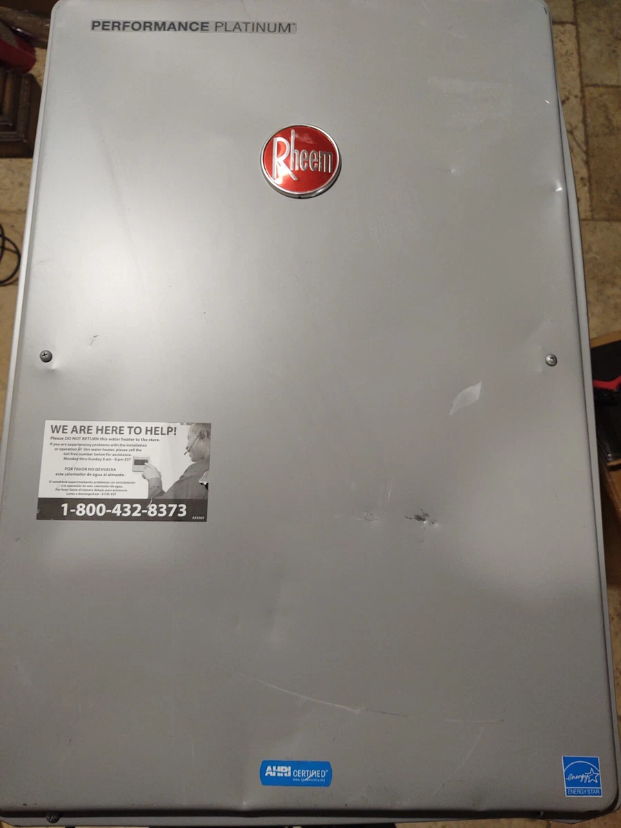 Rheem ECOH200DVLN-2 199,000 BTU Indoor Tankless Water Heater Natural Gas  120V | eBay