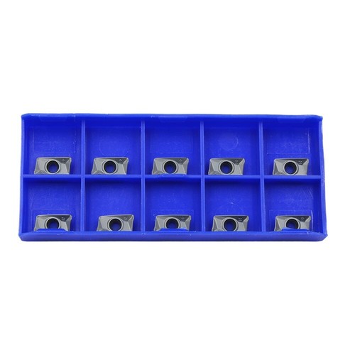 10pcs APKT 11T308-PM YBG202 carbide milling inserts Finishing on stainless steel - Picture 6 of 7
