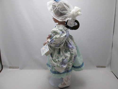 Porcelain Doll w/stand 15 inches -Little Miss Muffett - Wendy Lawton Collection - Picture 5 of 10