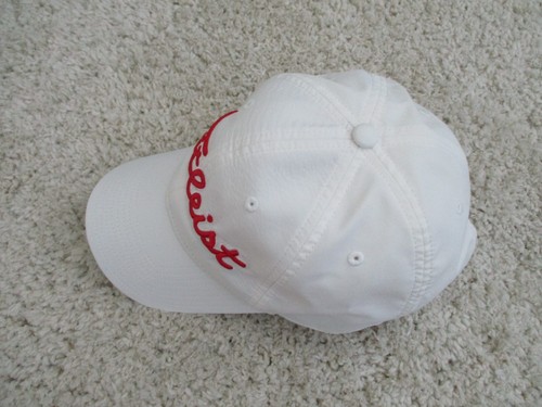 Titleist Golf Hat Adults Cap Red Writing Adjustable Strapback Spell Out Bear Cal - Picture 10 of 14