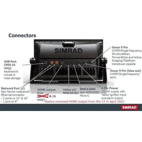 Simrad NSS12 evo3S Combo MFD Chartplotter/Fishfinder - C-MAP US - 000-15403-002 - Bild 2 von 2