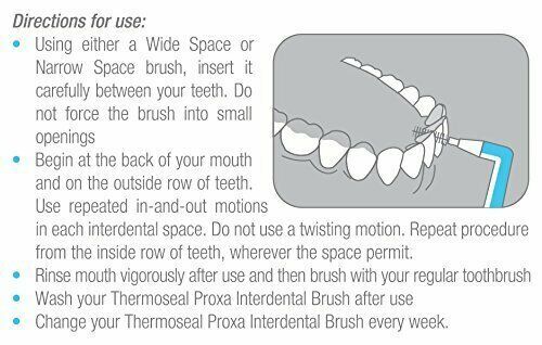 Thermoseal ICPA Proxa Narrow Space Brush - 4er Pack kostenloser Versand - Bild 3 von 4