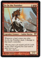 Zo-Zu the Punisher 2004 Champions of Kamigawa Red Legendary Creature MTG NM AZ2