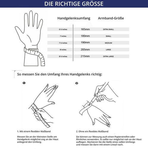 Yin und Yang Glücks-Armband Yoga Kettchen Onyx Howlith Heilsteine Verstellbar - Bild 7 von 7