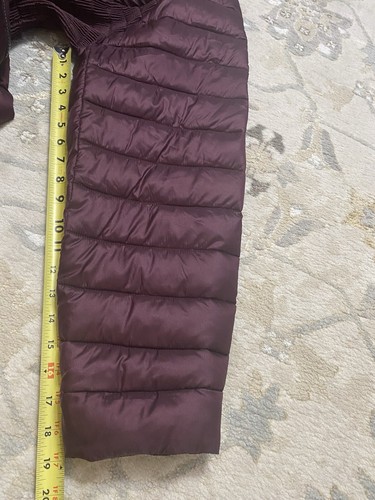 Lane Bryant Womens Purple Long Sleeve Full-Zip Hooded Puffer Jacket Size 14/16 - Picture 10 of 16