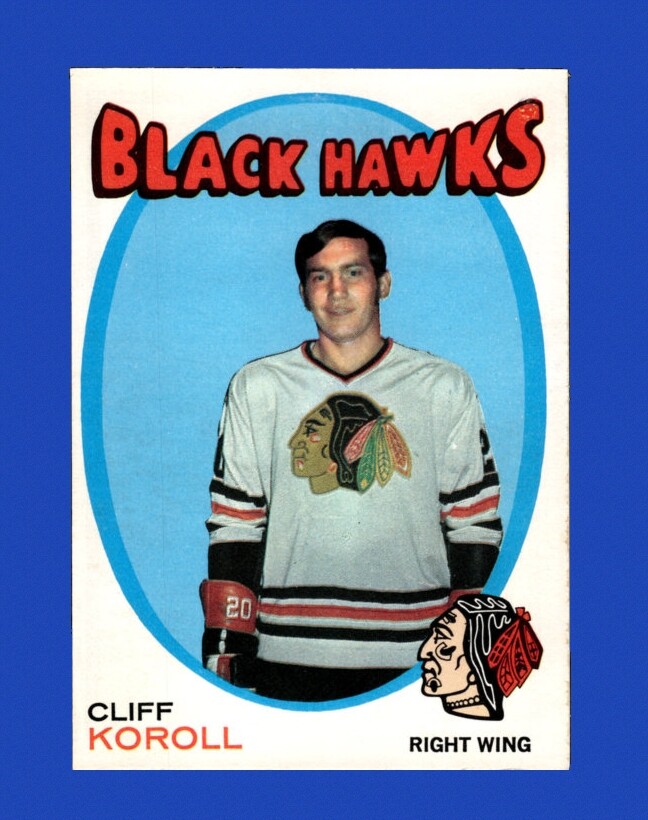 1971-72 O-Pee-Chee Set-Break #209 Cliff Koroll NR-MINT *GMCARDS*