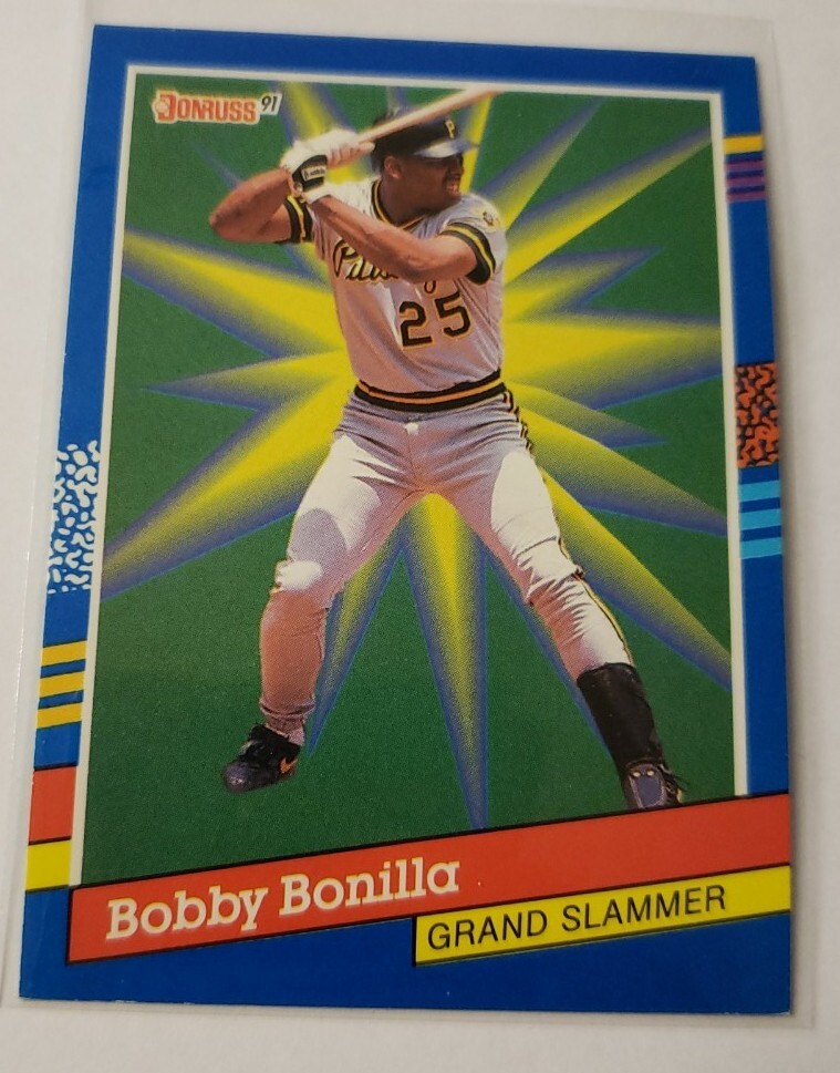 1990 Leaf Grand Slammer Bobby Bonilla Baseball Card #2