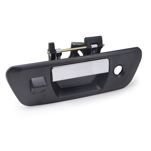 Chrome Tailgate Handle KeyHole+Camera Hole For Nissan Navara NP300 '2015 '2019 - Picture 6 of 8