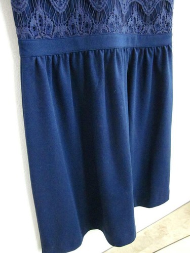 Lilly Pulitzer Rhea Navy Crochet Fit And Flare Sleeveless Dress Size M - Bild 3 von 9