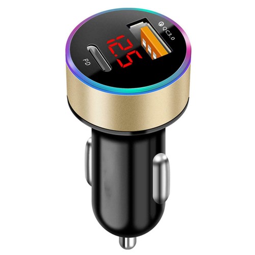 Car Charger for iphone 12 Pro Max 11 XR XS Fast Charge PD 18W C Type USB B8S2 - Bild 11 von 14