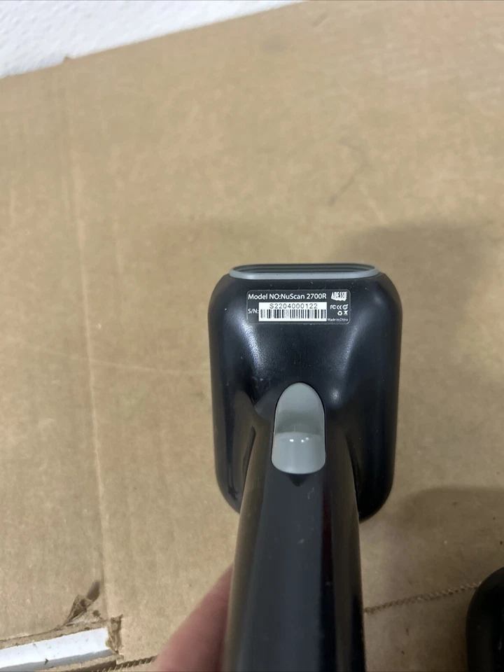 Adesso NuScan 2700R 2D Wireless Barcode Scanner And Cradle #o3 - Image 4 of 4