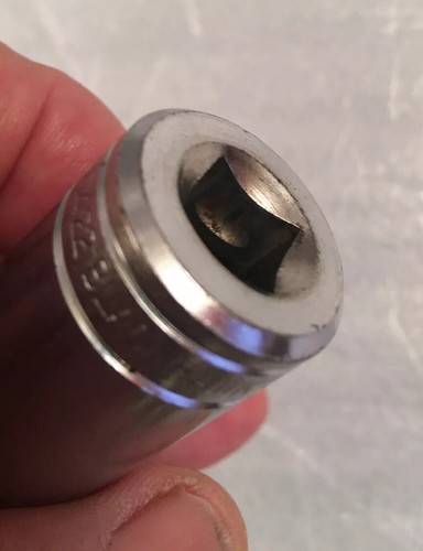 PRISTINE BLACKHAWK 30422 11/16" DEEP SOCKET WRENCH 3/8" DRIVE 12 PT. HEX 2.25" T - Picture 3 of 7