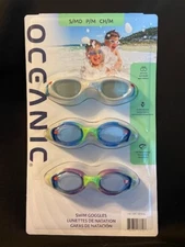 OCEANIC SWIM GOOGLES, Brand New, kids/youth/adult/ One size fits most, see clear